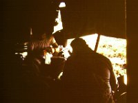 Unidentified Soldiers in tent at First Camp near Saigon University.